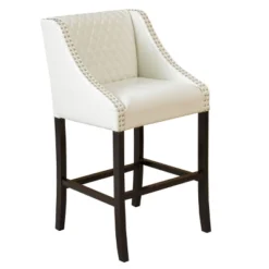 28" Milano Quilted Bonded Leather Barstool - Christopher Knight Home 13 28" Milano Quilted Bonded Leather Barstool - Christopher Knight Home -Christopher Knight Home GUEST dde150f5 e20a 42f0 9375 dafa8cfcad6c