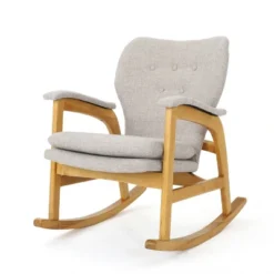 Braant Mid-Century Fabric Rocker - Christopher Knight Home -Christopher Knight Home GUEST de1c8a36 729c 420e bdc2 74a45ce09666
