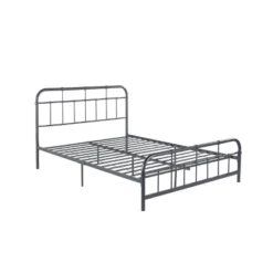 Queen Berthoud Industrial Iron Bed - Christopher Knight Home -Christopher Knight Home GUEST dffb157f 64b2 4497 b5cf f3ab14f31e8c