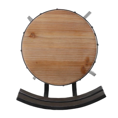 Set Of 2 Jutte Modern Industrial Firwood Adjustable Height Swivel Barstools Antique/Black Brushed Silver - Christopher Knight Home 6 Set Of 2 Jutte Modern Industrial Firwood Adjustable Height Swivel Barstools Antique/Black Brushed Silver - Christopher Knight Home - Image 4