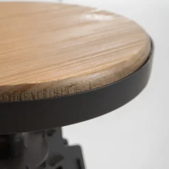 Set Of 2 Isla Swivel Barstool Antique Wood - Christopher Knight Home -Christopher Knight Home GUEST e3786623 d153 4367 b359 274301bc0e70