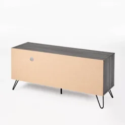 Veda Mid Century Modern TV Stand For TVs Up To 48" Gray - Christopher Knight Home -Christopher Knight Home GUEST e3d20fe4 075f 4225 9139 aff7837d458a