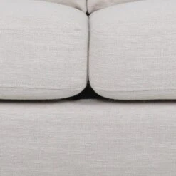 Dallin Contemporary Fabric 3 Seater Sofa Beige/Silver - Christopher Knight Home -Christopher Knight Home GUEST e40a745d 9c45 45e1 be2c 1b76cf8c22fd