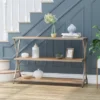 Kimball Modern Industrial Console Table Natural - Christopher Knight Home -Christopher Knight Home GUEST e48cde54 8e76 4593 991e b013480c2119