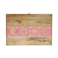 Fullen Handcrafted Boho 2 Drawer Mango Wood Nightstand Natural - Christopher Knight Home -Christopher Knight Home GUEST e6d7de21 4adc 4b7f ab54 16a6429e34f5