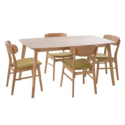 5pc Lucious 60" Dining Set - Christopher Knight Home -Christopher Knight Home GUEST e77a2488 265c 46a6 a46c 5958772c6fb3