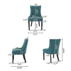 Set Of 2 Hayden Tufted Dining Chairs - Christopher Knight Home -Christopher Knight Home GUEST e7be4431 1335 4bd4 8ce2 9838320cf1e0