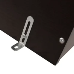 71" Sparks Modern Geometric High Shelf Bookcase Dark Gray - Christopher Knight Home -Christopher Knight Home GUEST ea5a8168 d824 4786 ab4a 6768e5eb6571