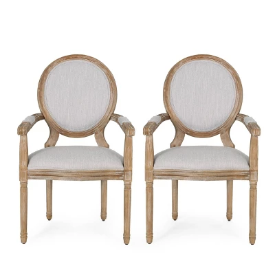 Set Of 2 Judith French Country Wood Upholstered Dining Chairs - Christopher Knight Home 17 Set Of 2 Judith French Country Wood Upholstered Dining Chairs - Christopher Knight Home - Image 15