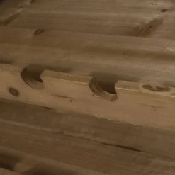 Fritsche Modern Industrial 47 Bottle Floor Wine Rack Natural/Black - Christopher Knight Home -Christopher Knight Home GUEST efff5fce 704a 4f14 bdb0 940ca45e683e