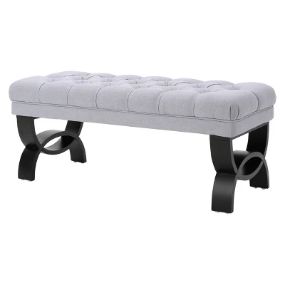 Scarlette Tufted Ottoman Bench - Christopher Knight Home 9 Scarlette Tufted Ottoman Bench - Christopher Knight Home - Image 7