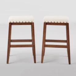 Set Of 2 Greely Farmhouse Barstools - Christopher Knight Home -Christopher Knight Home GUEST fa4d203d e75f 4898 a1e1 1743ce5ff7ab