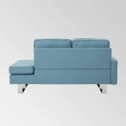 Typhaine Modern Chaise Loveseat - Christopher Knight Home -Christopher Knight Home GUEST fb5e8363 0325 41fb 9c3f 5aaea833010a