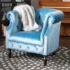 Akira New Velvet Club Chair - Christopher Knight Home -Christopher Knight Home GUEST fb7812c0 3399 4eb0 be95 af5c65a03e0b