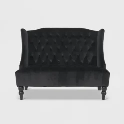 Leora Winged Loveseat - Christopher Knight Home -Christopher Knight Home GUEST fdd00ca9 37ea 4d73 a273 c7c358d4c2e9