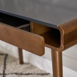 Peninah Mid Century Writing Desk Charcoal Gray - Christopher Knight Home -Christopher Knight Home GUEST ff8bb62f 80fd 4e86 892b 5d6463059625